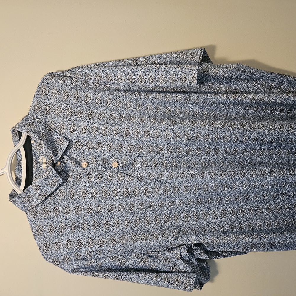 Puma Pattern Golf Polo